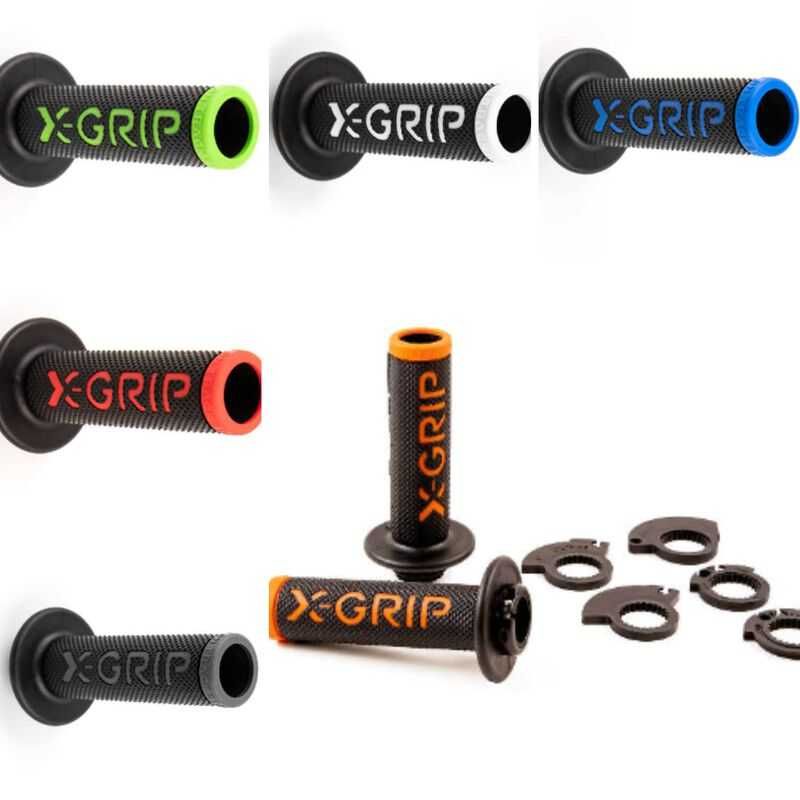 Грипове X-GRIP BRAAAAP оранжево, бяло, чрвено, синьо