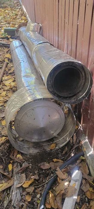 Cos din Inox pentru centrala pe lemne.