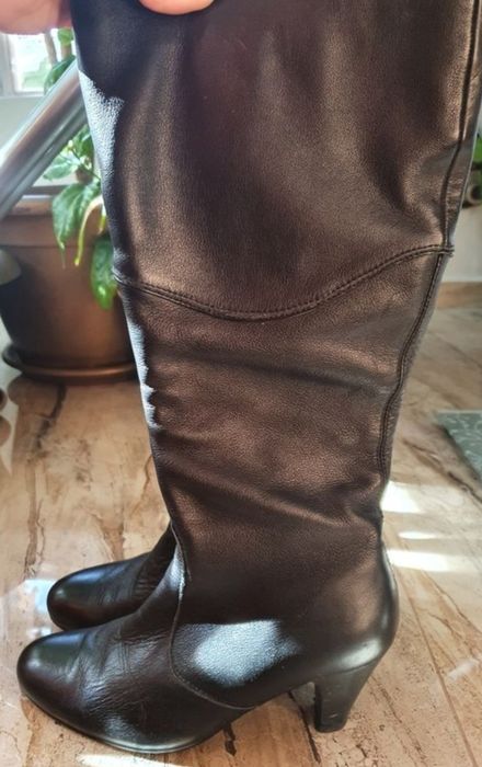 Cizme înalte piele naturală mărime 38