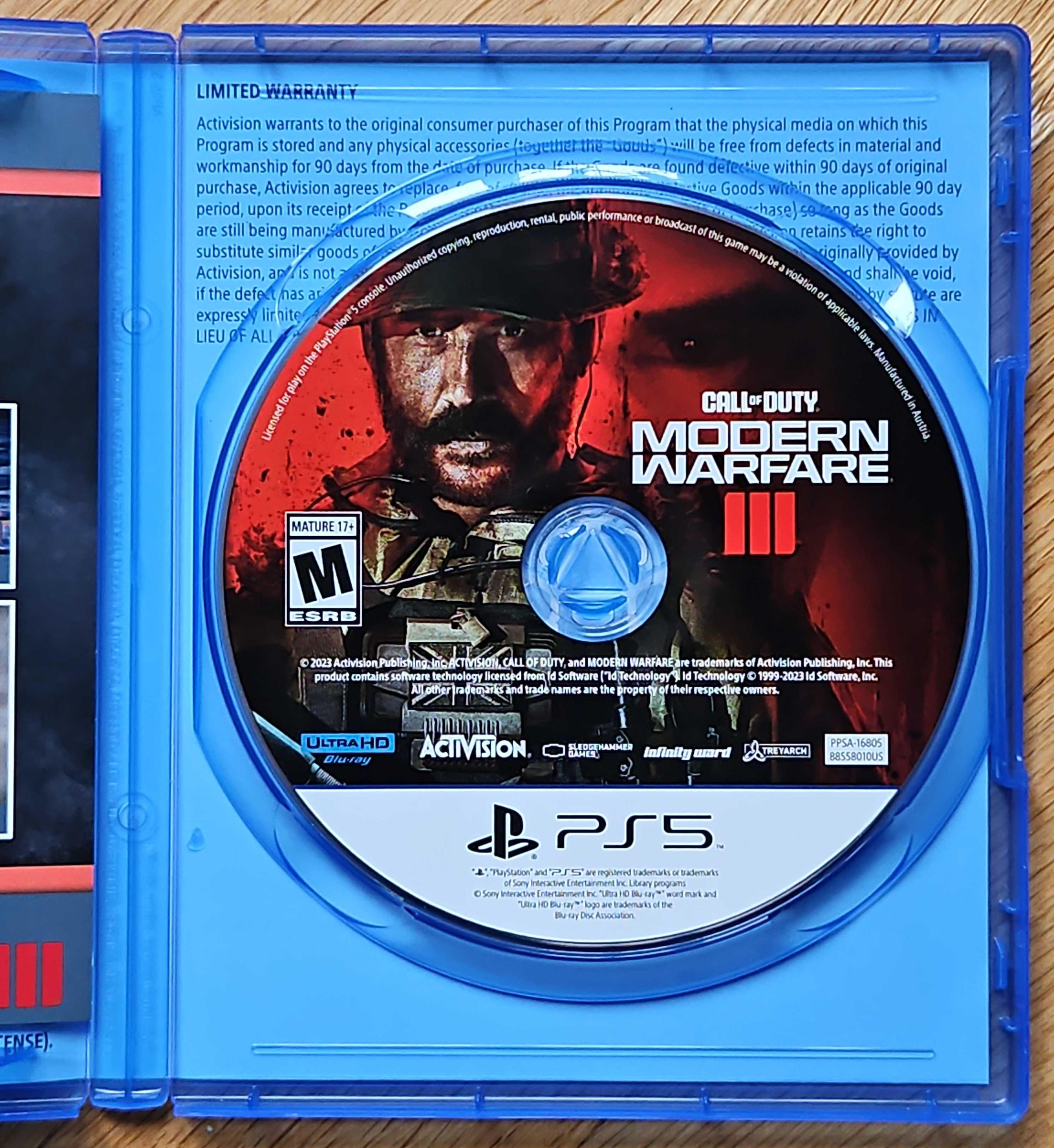 Call of Duty Modern Warfare 3 PS5 Playstation 5 Плейстейшън CoD MW PS
