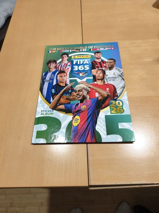 FIFA 365 2026 hardcover album