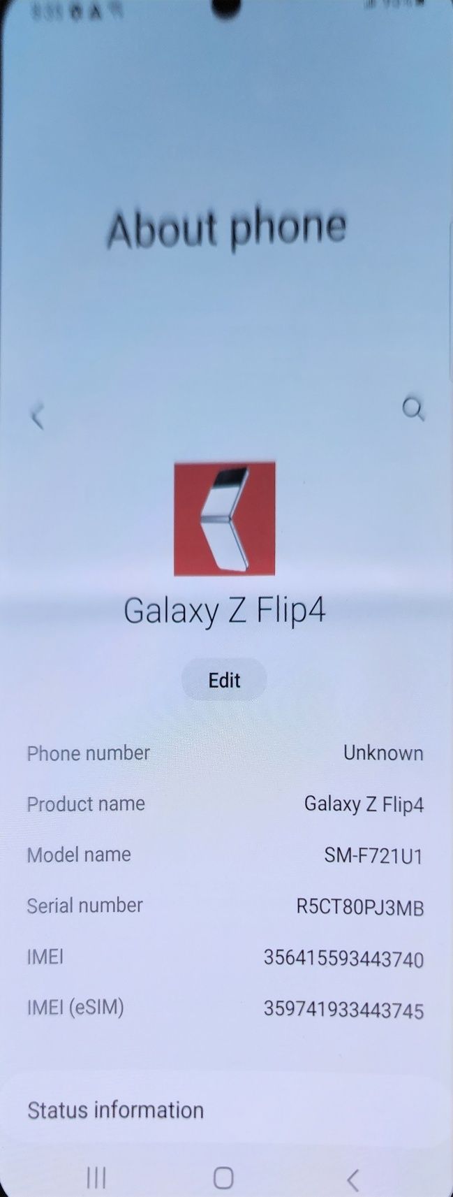 Samsung Galaxy Z Flip 4 256Gb