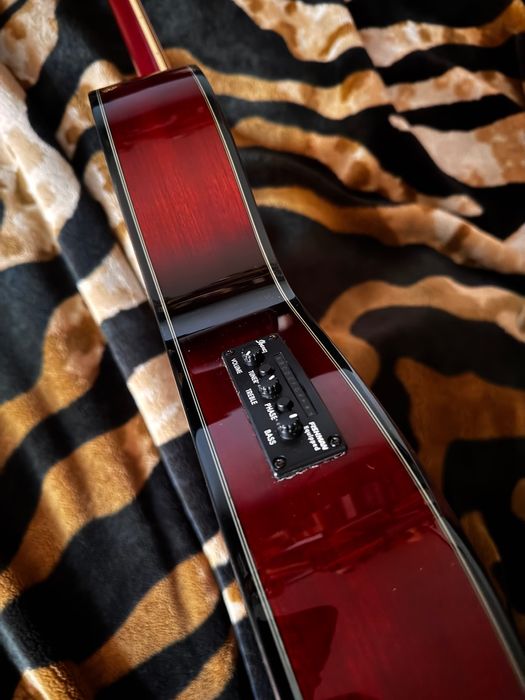 Chitară electro-acustică Ibanez AEG24II + upgrade