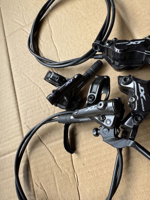 Set frane Shimano XT 4 pistoane  BR-M 8120