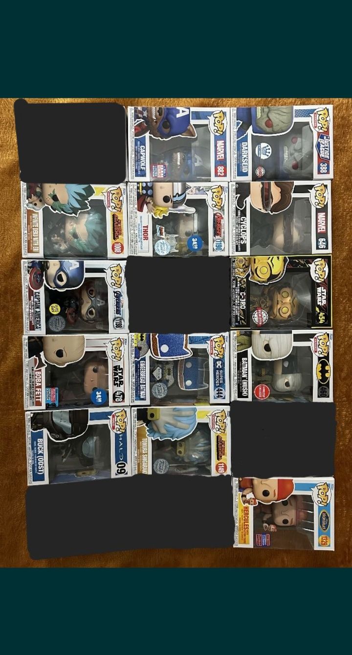 Funko pop фигурки