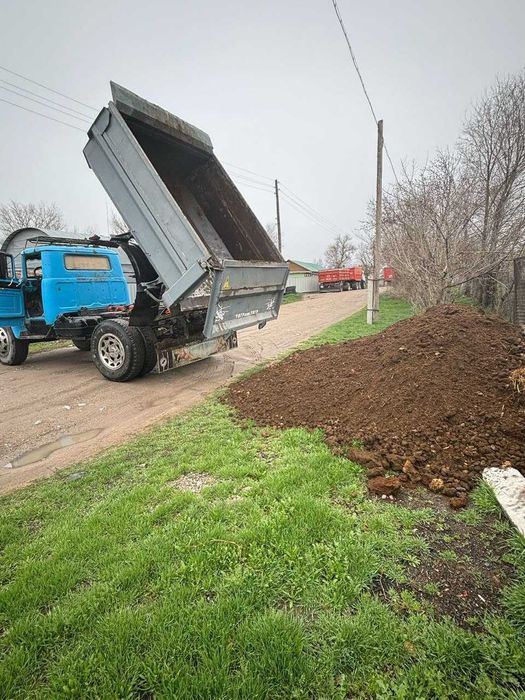 Чернозем, перегной, плодородная земля для газона, сада и огорода