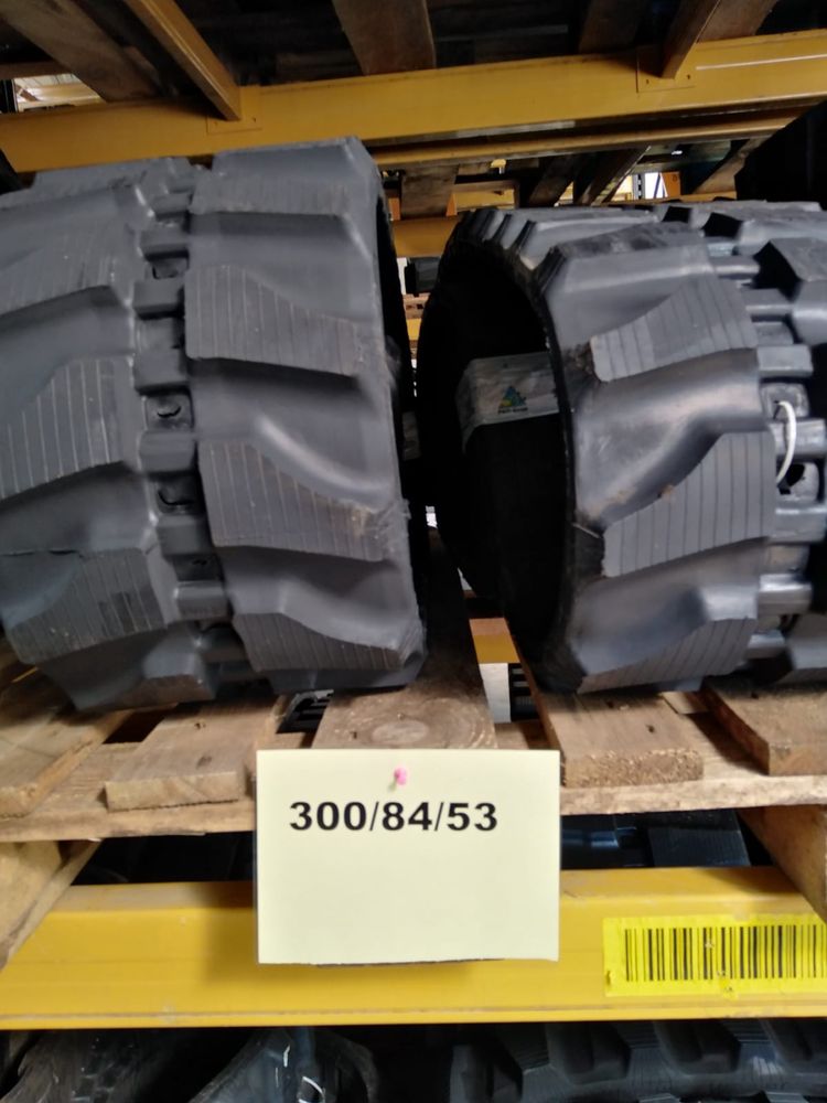 Șenile de cauciuc pentru miniexcavatoare Komatsu, JCB, Volvo, Ihi