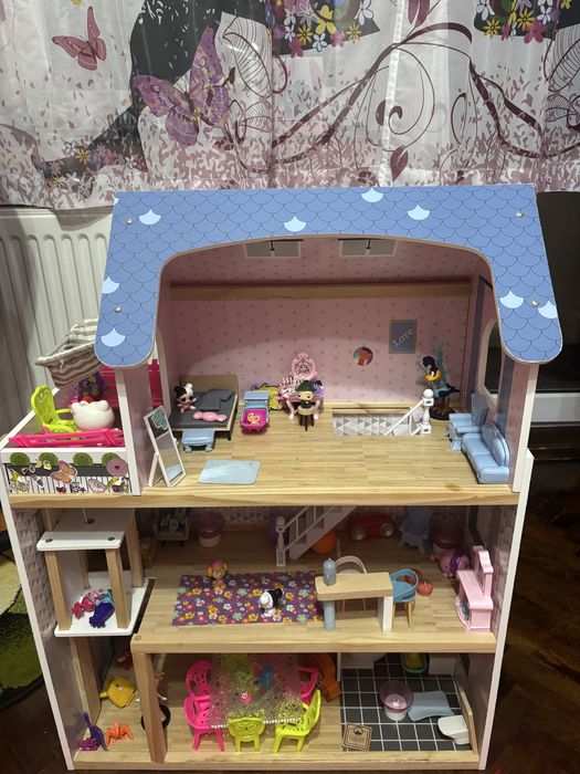 Casa lemn papusi Lidl