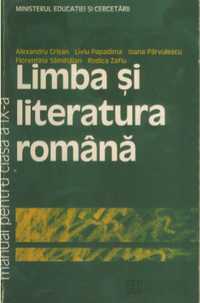 manual limba si literatura romana clasa IX editura humanitas