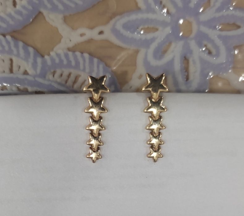 Кафф(сережки).Золото