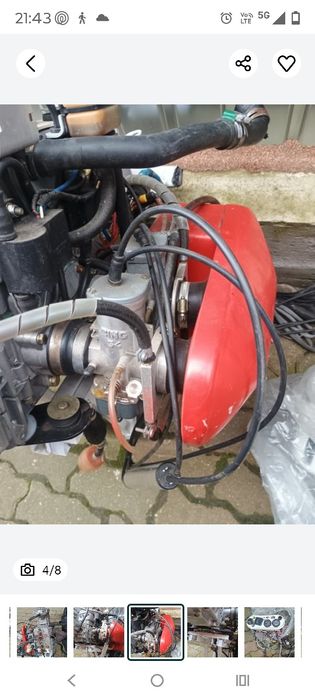 Vând motor rotax 582 cm³ 64 CP aviație paramotor, motodeltaplan avion