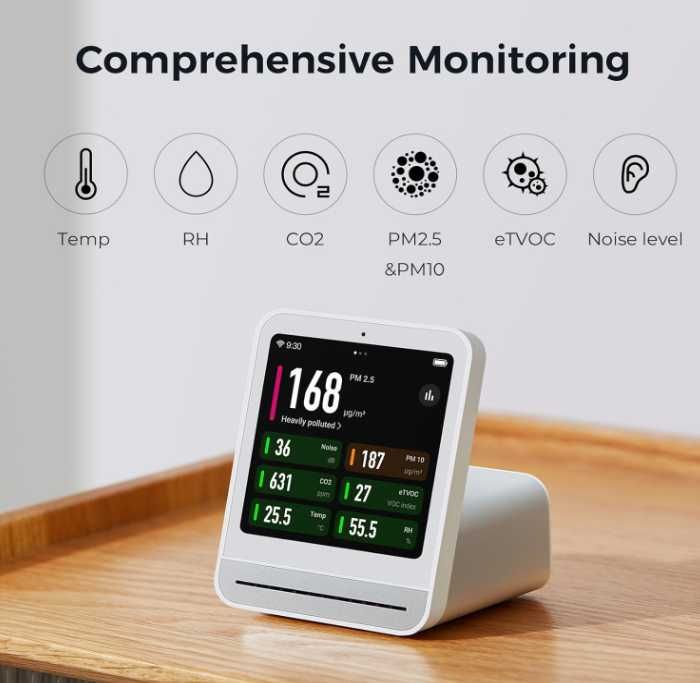 Termometru Monitor de calitate aer Qingping Air Quality Monitor Gen. 2