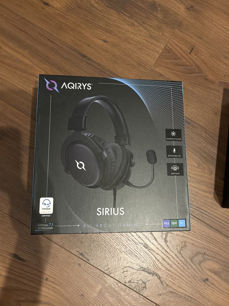 Casti gaming AQIRIS SIRIUS