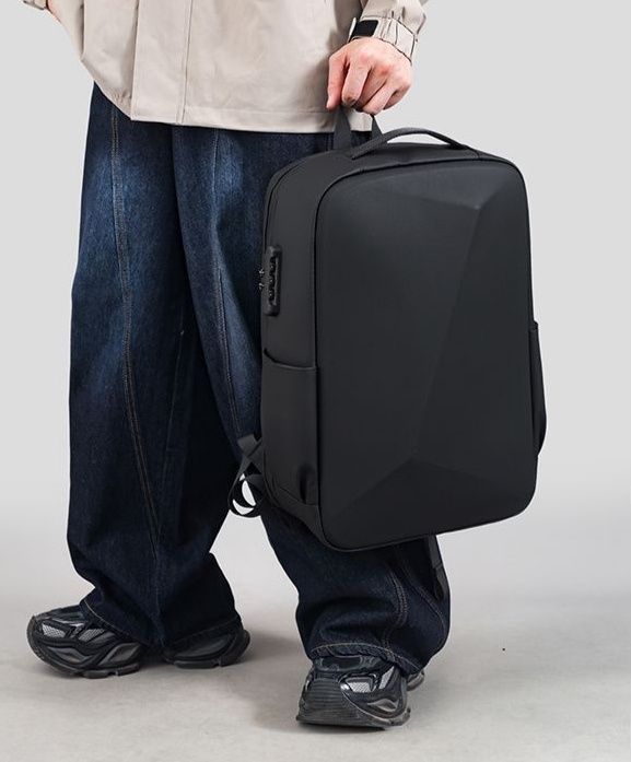 Мужской рюкзак для ноутбука с твердым корпусом мужская сумка портфель