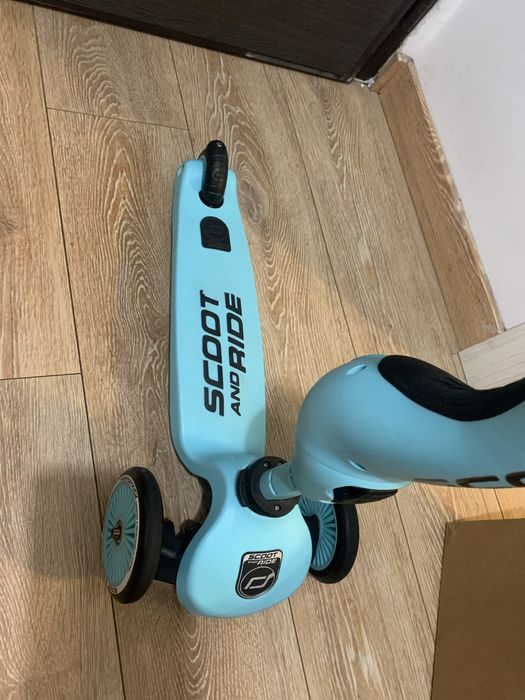 Trotineta Scoot and Ride 2 in 1, plus casca