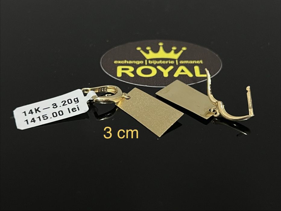 Bijuteria Royal CB : Cercei dama aur 14k 3,20 grame