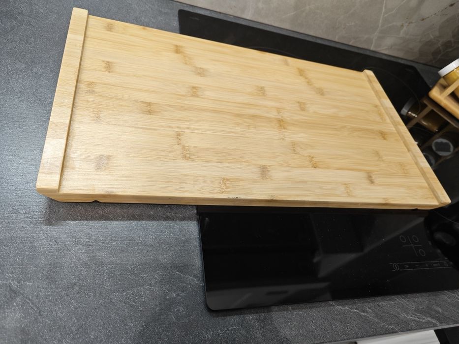 НОВА! Бамбукова дъска SCHOCK 54x30 см за рязане / покриване на плот /