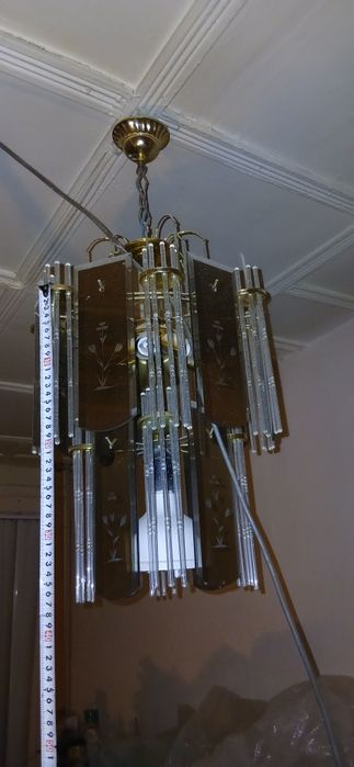 Люстра ручьная роспись. ссср. китай.