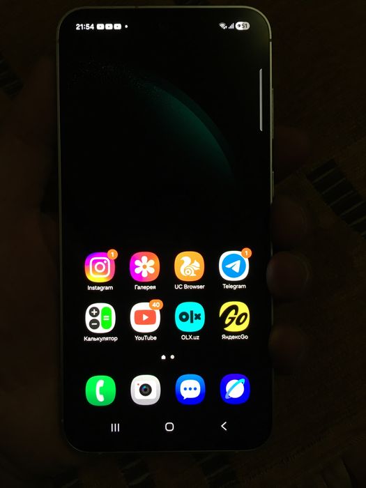 Samsung s23 FE xolati zor korea