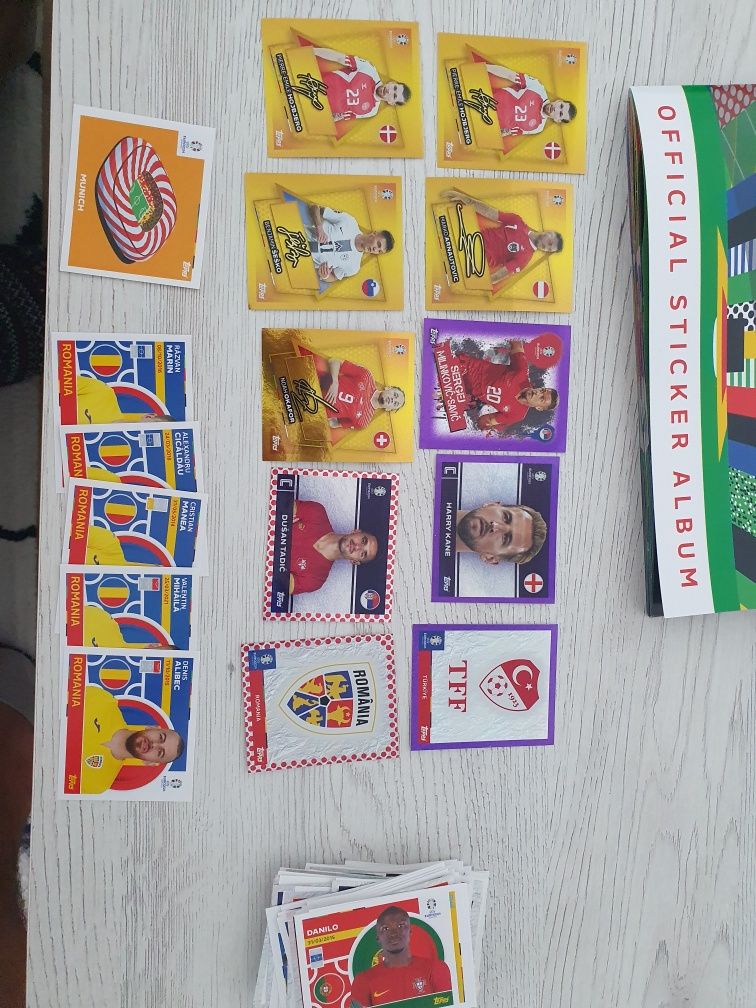 Vand/schimb stickere topps Euro Germania 2024