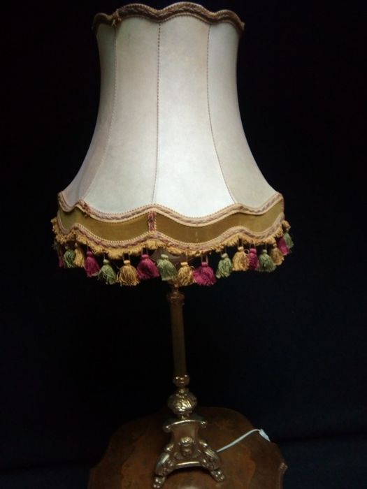 Veioza,lampadar de dimensiuni mari din bronz masiv in stilul Baroc cu