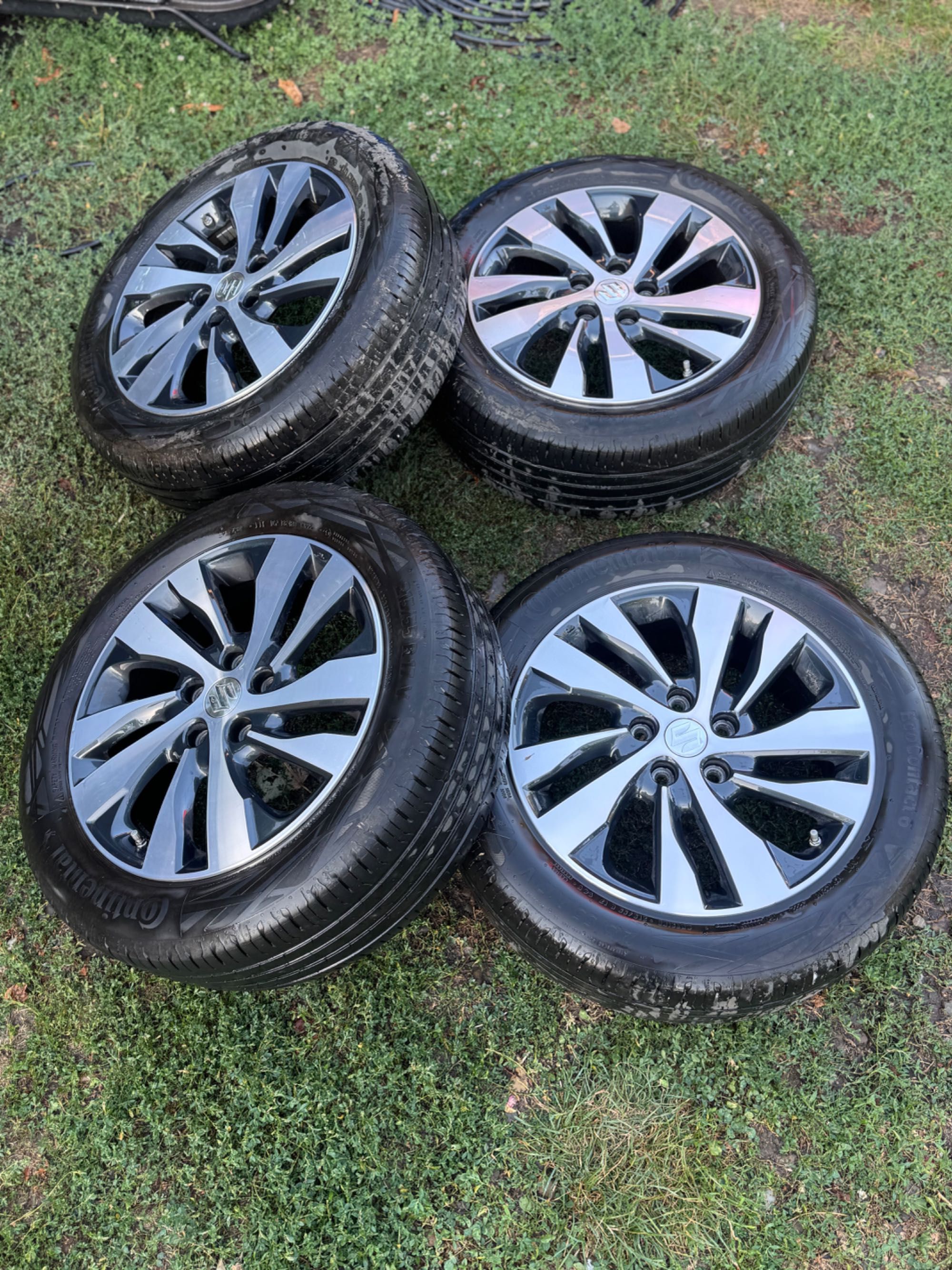 Jante originale Suzuki S-Cross + cauciucuri Continental EcoContact 6