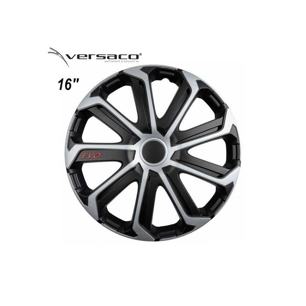 Versaco Slovakia Тасове за джанти 16'' Versaco EVO BLACK SILVER