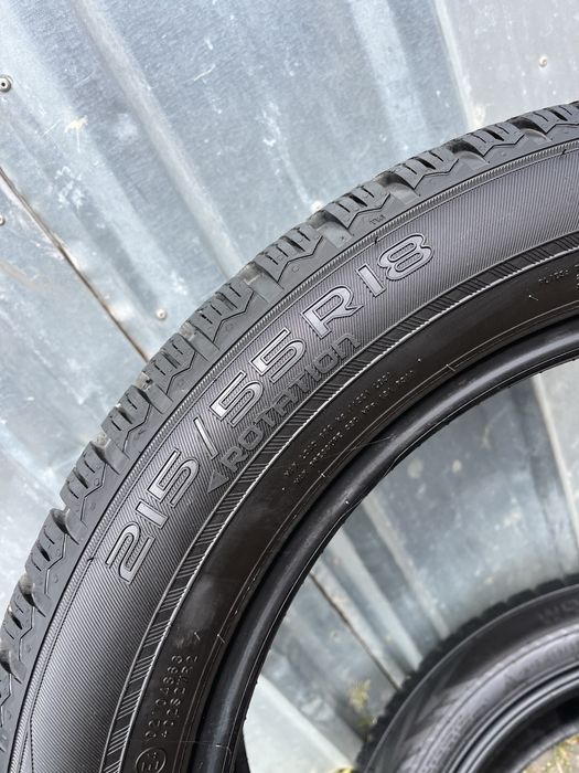 2 anvelope iarna 215/55 R18, Nokian, DOT 2018! 7mm profil! STARE NOU