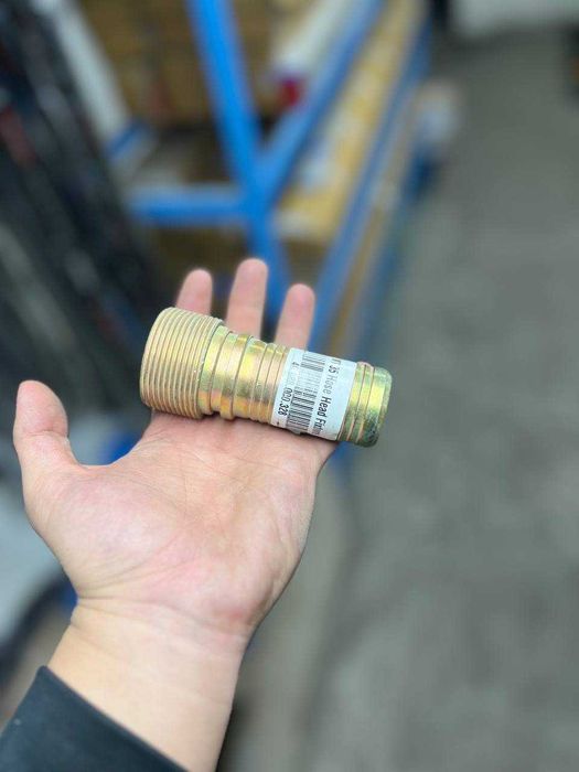 Металлический фитинг внешний резьбой для шлангов Д-35 ХВОСТ