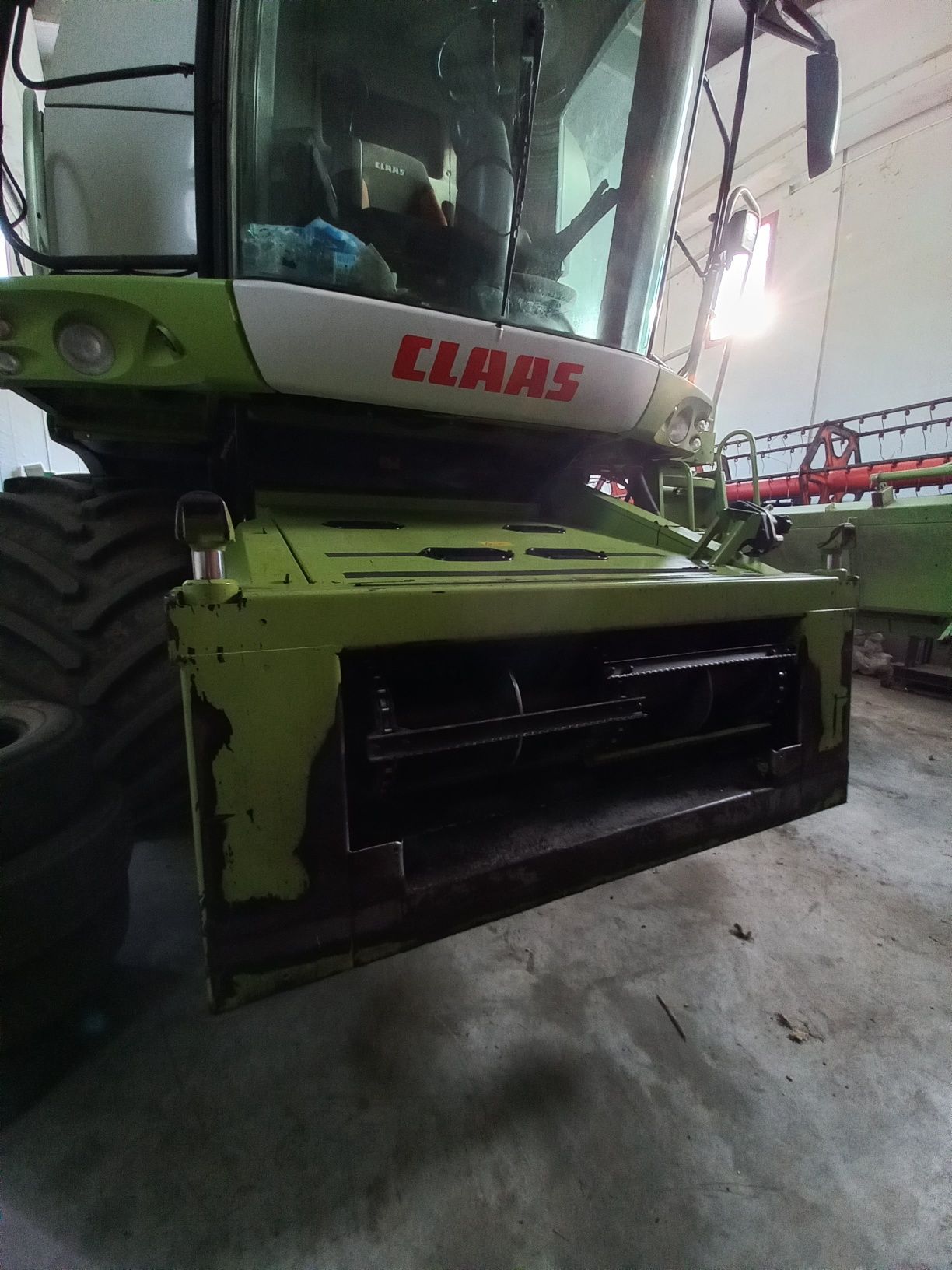 Vand combina Claas Lexion 570