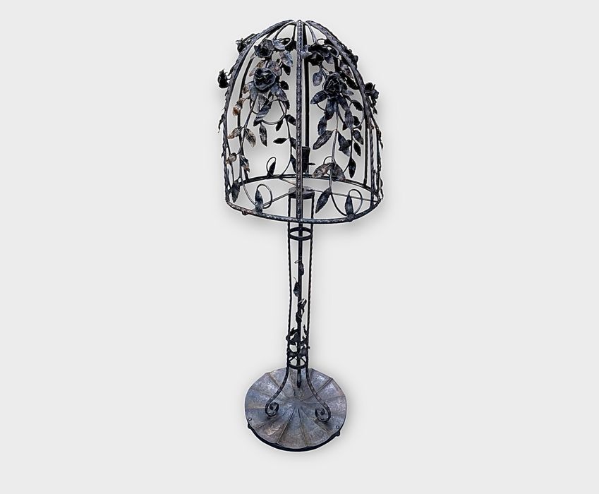 Lampa postament  fier forjat Art Deco anii ‘20