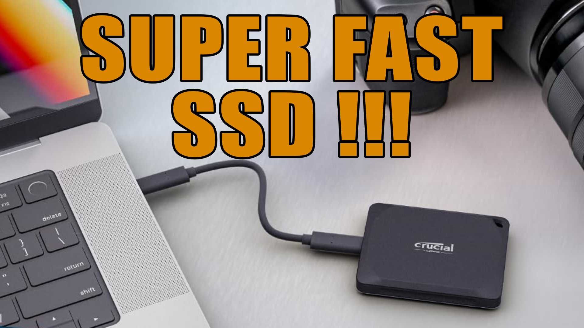 SSD extern CRUCIAL X9 1TB USB-C 3.2 Sigilat in cutie 1050MB/s
