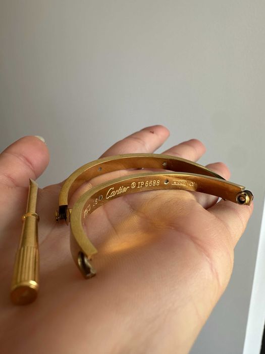 Bratara Gold inox Love Cartier 16 dama