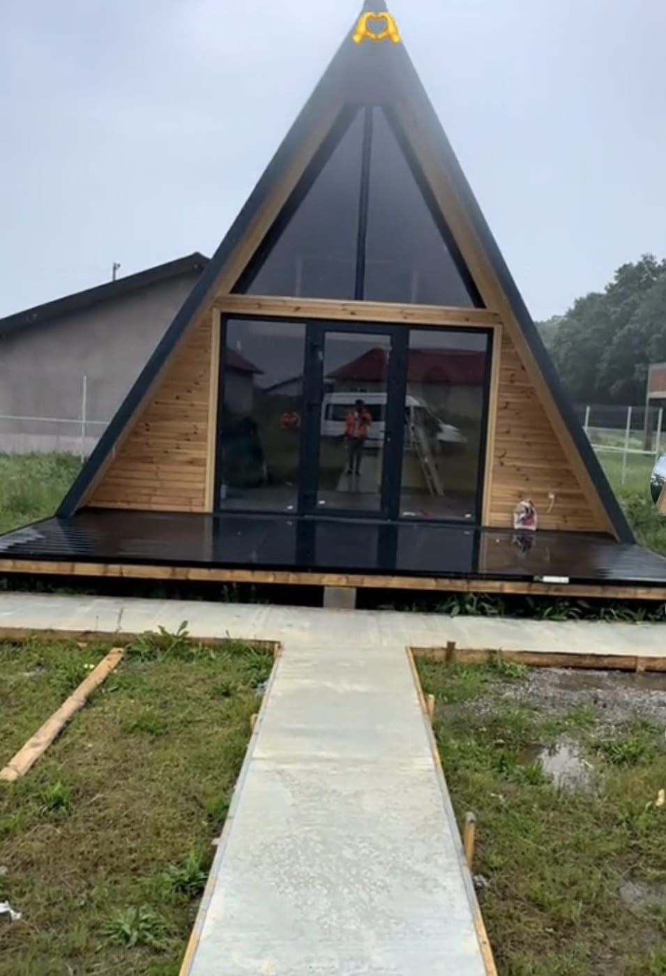 Cabane din lemn tip A