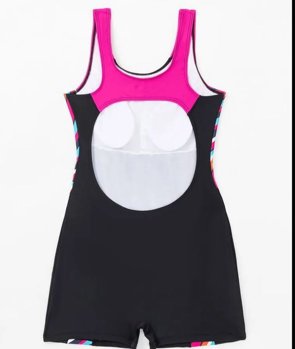 Стильный купальник с утягивающий эффектом, размер большемер