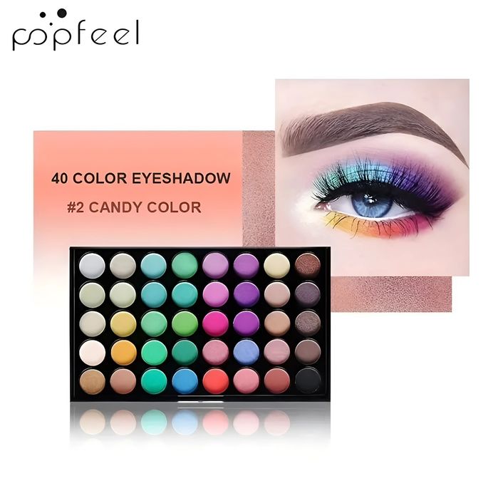 Палетка теней 40 оттенков