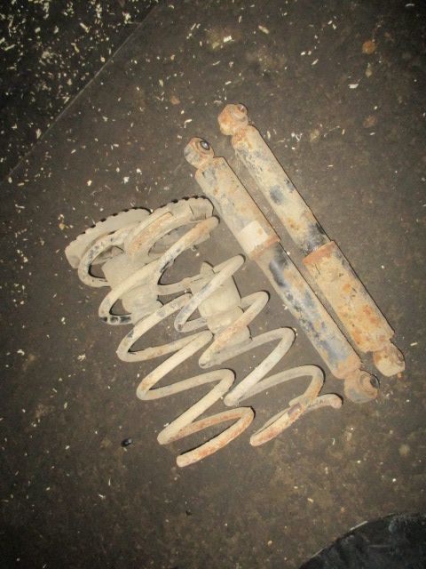 Amortizoare arcuri telescoape spate Fiat Panda Originale PROBATE