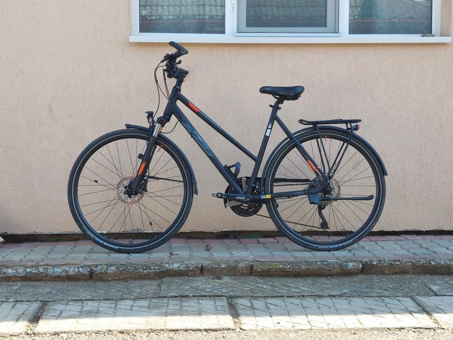 Bicicleta KTM Valencia Street Shimano XT 3x100 dinam led cadru L