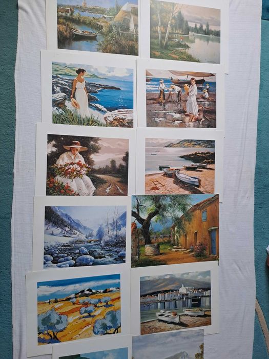 poster print pe hartie lucioasa groasa copie pictura 40/50 cm nou