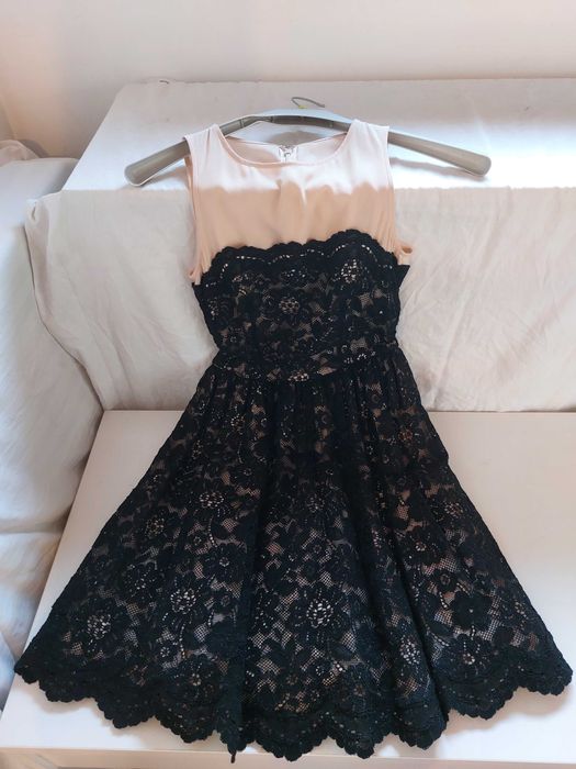 Rochie/rochita eleganta cu dantela XARA,marime XS/S=36