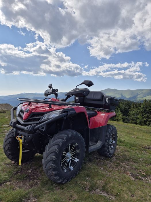 CFMoto 520S • 4x4 Automat • Troliu + Cutie GKA • Întreținut Impecabil