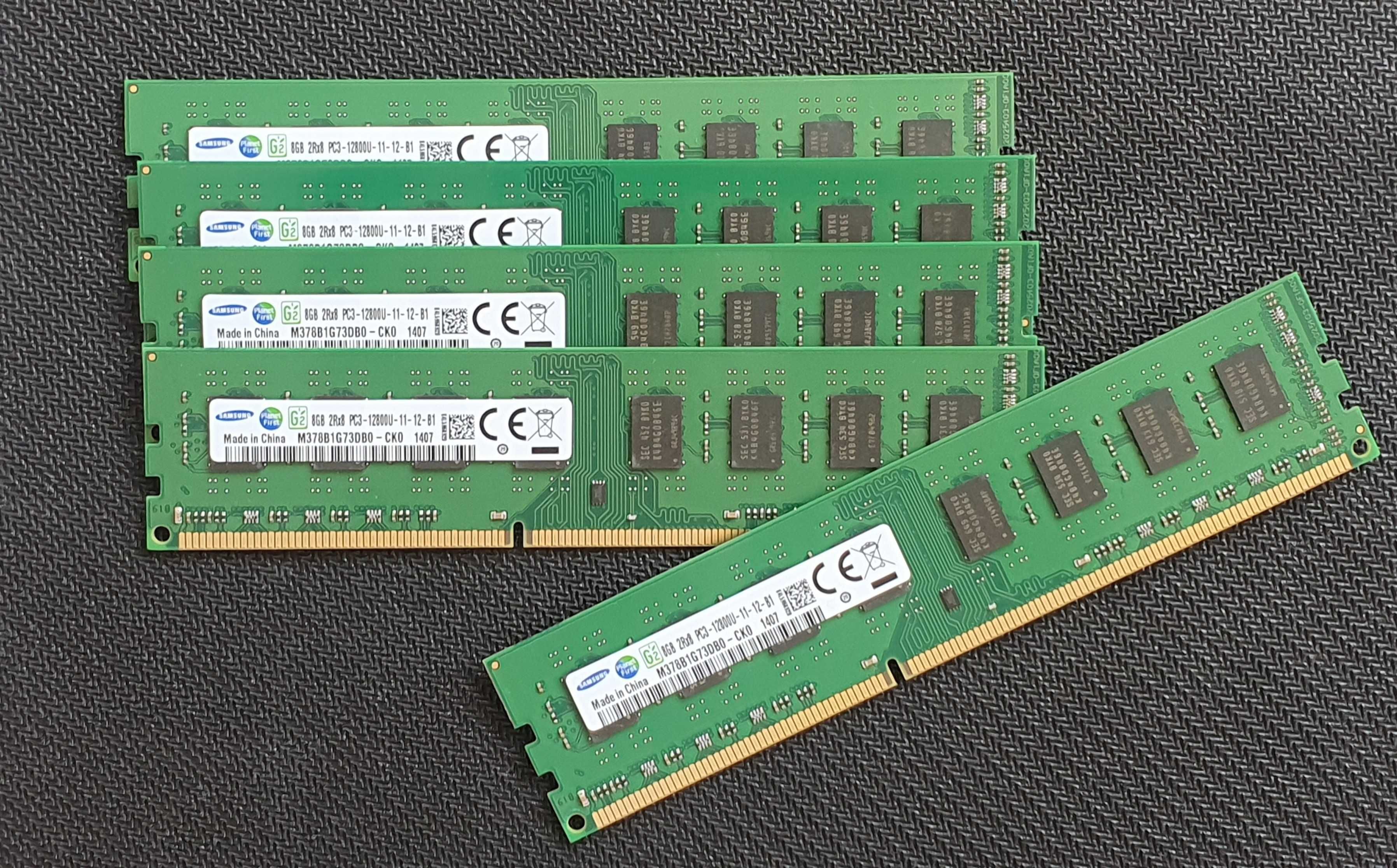 Samsung ОЗУ DDR3 8Гб 1600 шина. Количество