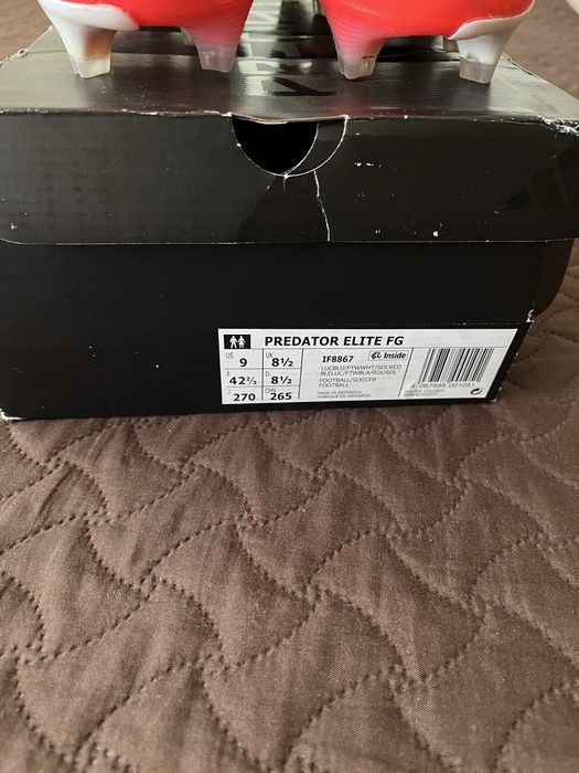 Ghete fotbal Adidas Predator Elite FG