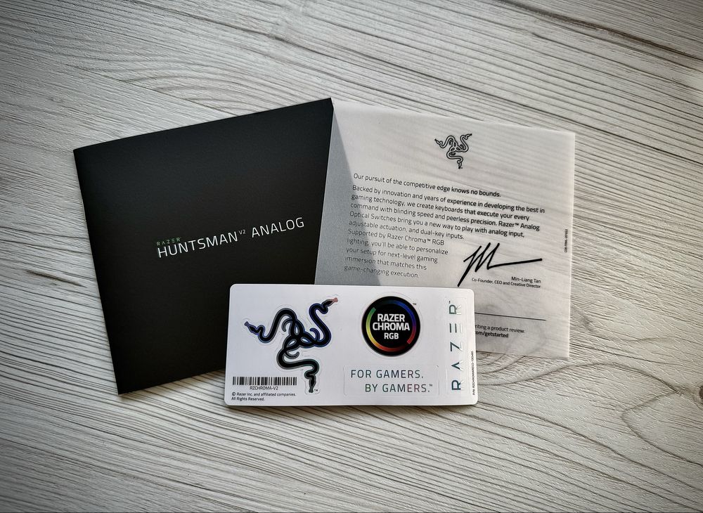 Razer huntsman v2 analog
