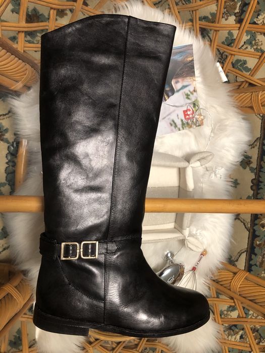 Cizme lungi noi din piele 40