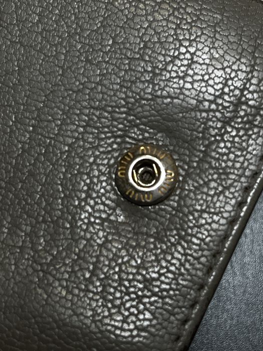 Портфейл Miu Miu от естествена кожа • винтидж • със сертификат