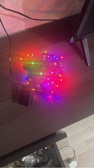 Продам гирлянду на ёлку-цветную