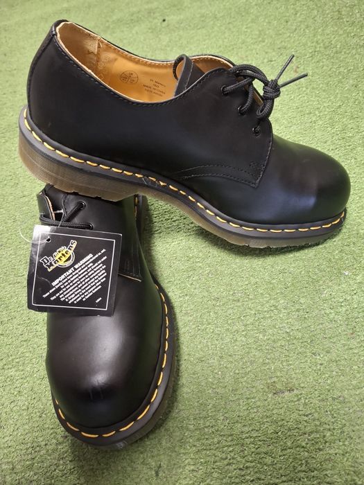 Dr Martens  1925- Работни обувки с бомбе и пластина.  Чисто нови с ети