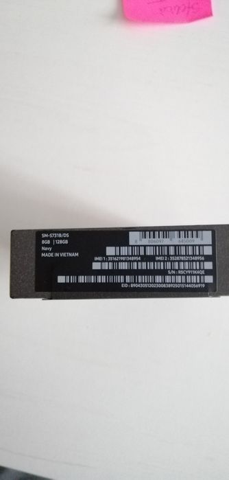 Samsung s 25 FE BLUE sigilat