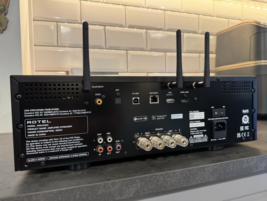 Amplificator & Streamer Rotel RAS-5000